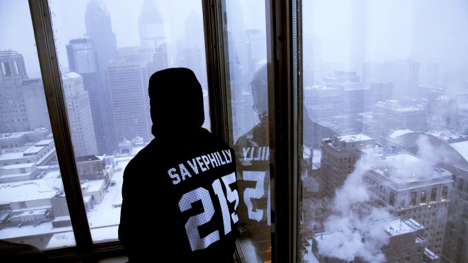 Freshman entrepreneurship major Nick Canonica sits in a high-rise building in Center City, Philadelphia. | COURTESY Nick Canonica Freshman entrepreneurship major Nick Canonica sits in a high-rise building in Center City, Philadelphia. | COURTESY Nick Canonica