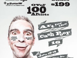 2016's Art for the Cash Poor poster, provided by InLiquid.