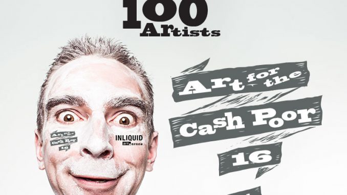 AFTCP16-Save-the-Date 2016's Art for the Cash Poor poster, provided by InLiquid.