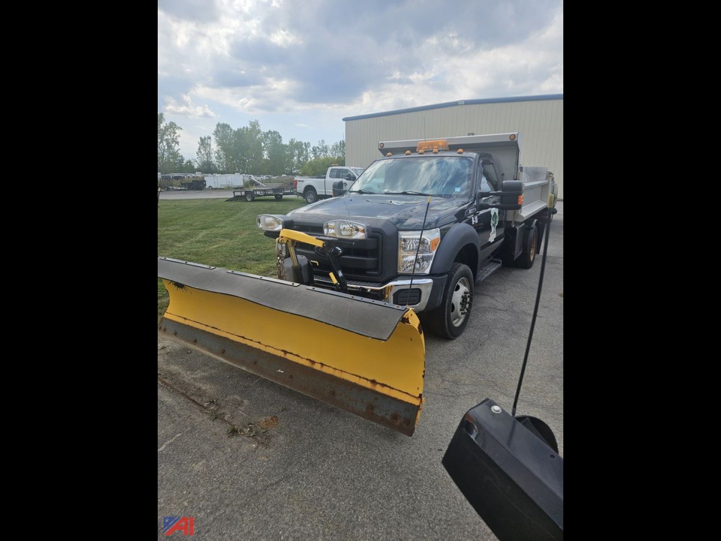 2016 Ford F550 with Plow and Salter