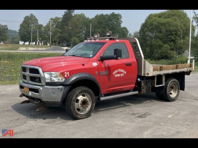 2016 Ram 5500 with Plow and Sander