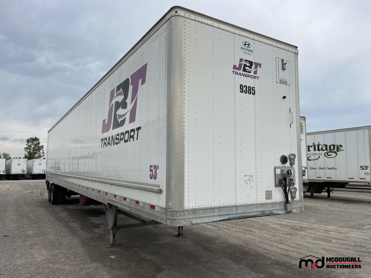 2020 Hyundai T/A Dry Van Semi Trailer