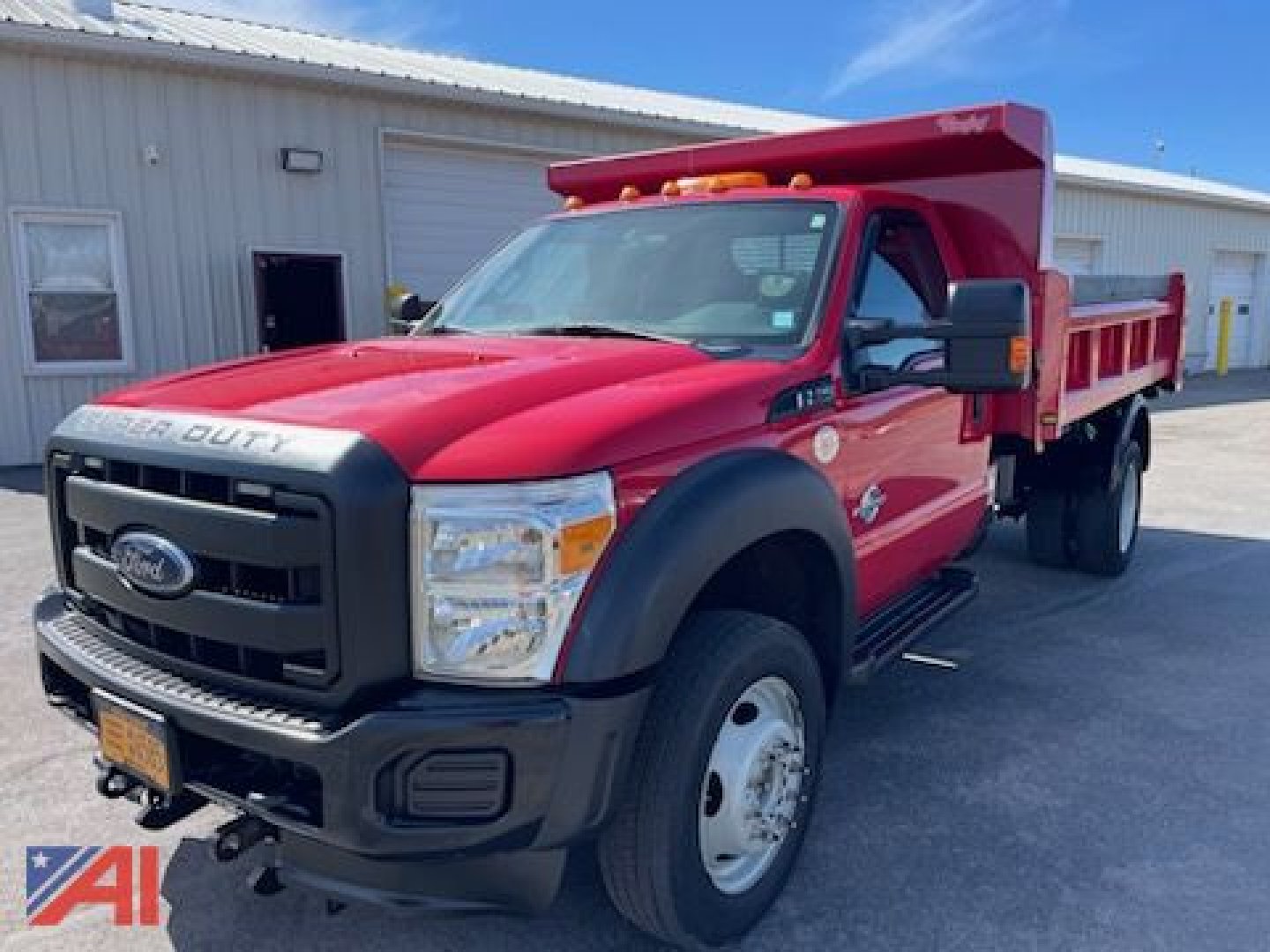 2015 Ford F550 Super Duty with Plow and Sander