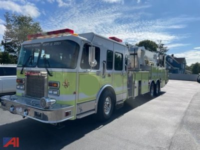 1998 Spartan LTI Gladiator Tower Ladder