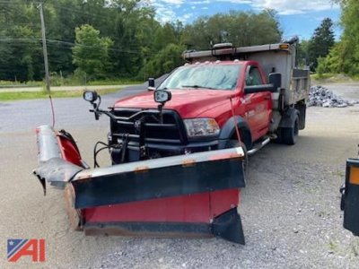 2016 Dodge 4500 with Plow and Sander