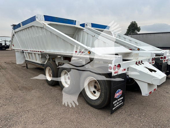 2024 Cts CTS TRI AXLE BOTTOM DUMP, NEW ELECTRIC TARP, LIFT