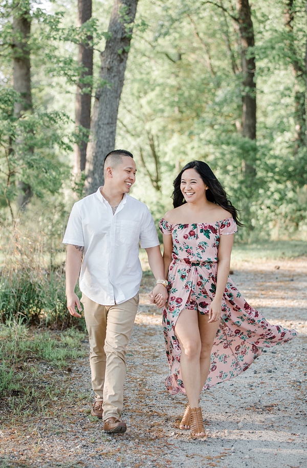 Jamestown Beach engagement session in Williamsburg Virginia