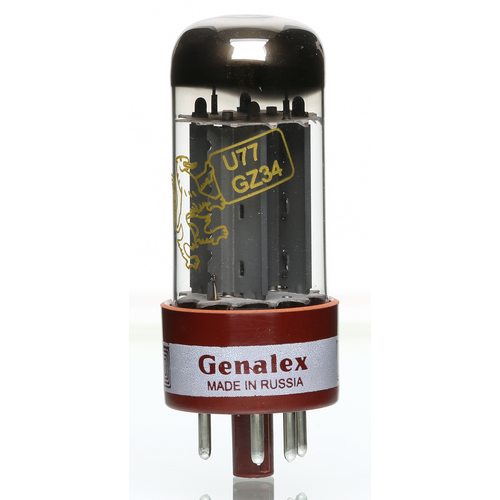 Genalex - Gold Lion U77 / GZ34 Rectifier Vacuum Tube | TubeDepot.com