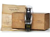 274B Western Electric 1940s - Block Letter Base | TubeDepot.com