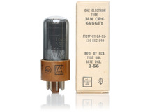 1950's RCA 6V6GT/Y Black Plate | TubeDepot.com