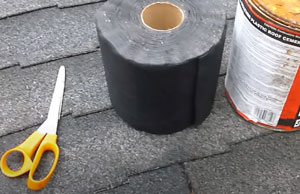 DIY-asphalt-roof-shingle-repair materials for a DIY asphalt shingle roof repair