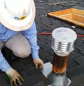 roofing contractor Tucson Tucson roofer laying asphalt shingles down