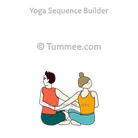 Double Pretzel Pose Yoga | Yoga Sequences, Benefits, Variations, and
