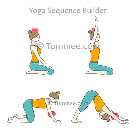 Downward Dog Block Forearms Flow Yoga (Adho Mukha ...