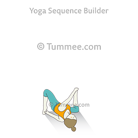 Pretzel Twist Pose Yoga | Yoga Sequences, Benefits, Variations, and