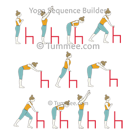 Sun Salutation (Sun Salutation C) Variations - 24 ...