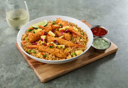 Coconut Shrimp Bowl