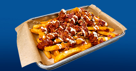 Googly Loaded Buffalo Chicken Fries