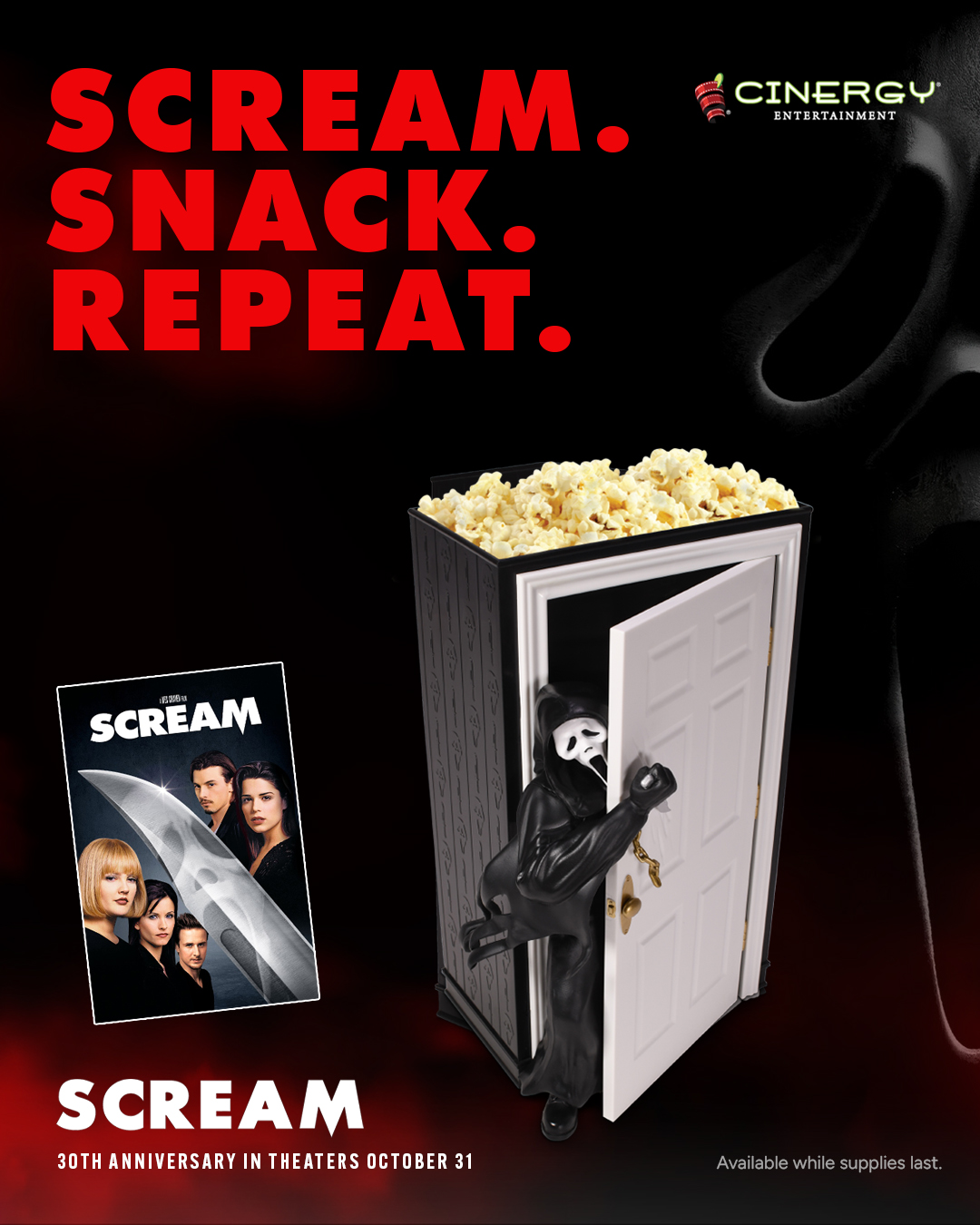 Scream Popcorn Bucket • On Sale Now!