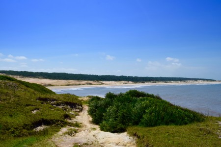 Sendero sobre el Cerro Verde