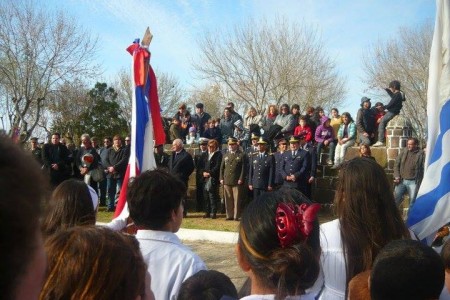Fiesta patria en 18 de Julio, Rocha