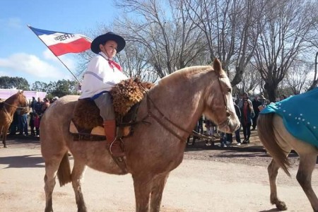 Fiesta patria en 18 de Julio, Rocha