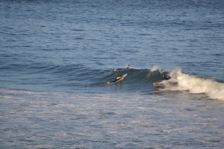 Surf en Playa El Desplayado, La Pedrera