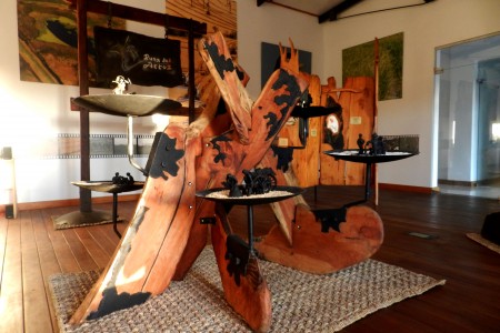 Aula del arroz en el Centro Cultural de Lascano