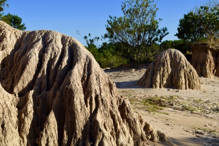 Cárcavas de Punta Rubia