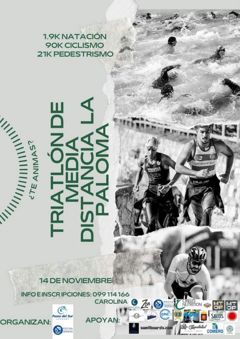 Triatlón de Media Distancia en La Paloma: una aventura de natación, ciclismo y atletismo