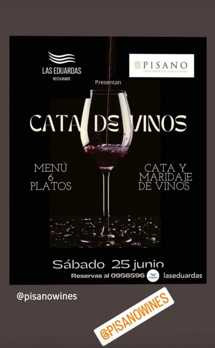 Sábado a la noche: cata de vinos en Las Eduardas en  La Paloma