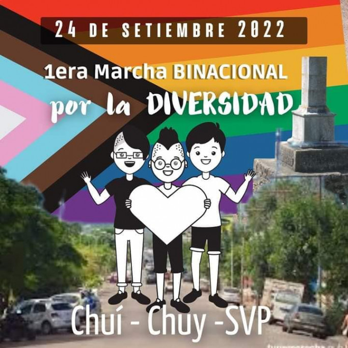 1a Marcha Binacional de la Diversidad en Chuy / Chuí