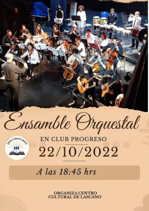 Ensamble Orquestal en el Club Progreso de Lascano