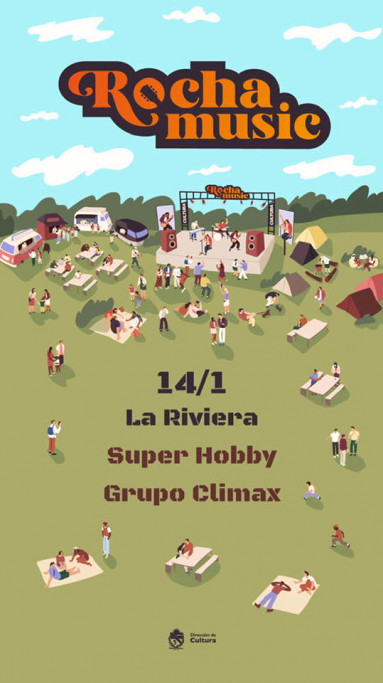 Rocha Music: Super Hobby y Grupo Climax en vivo en La Riviera, entrada libre
