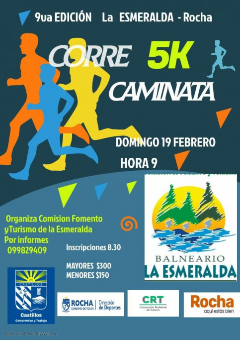 9a edición de la Correcaminata 5K de verano en La Esmeralda