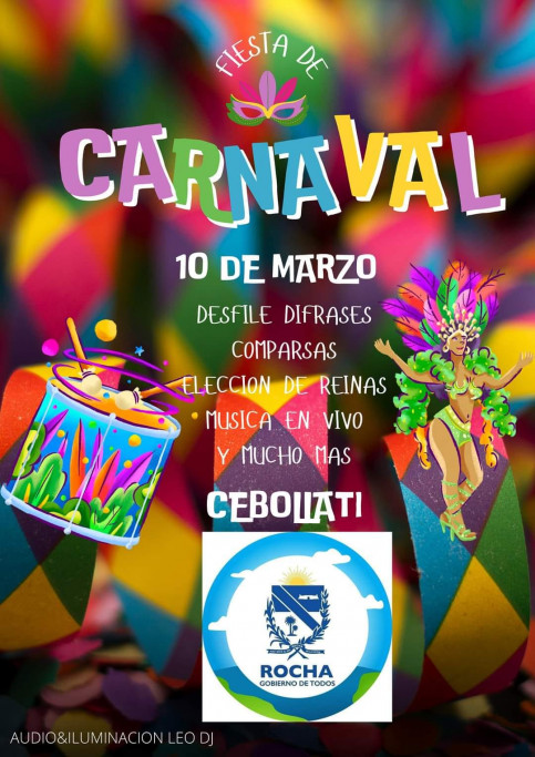 Carnaval 2023 en Cebollatí