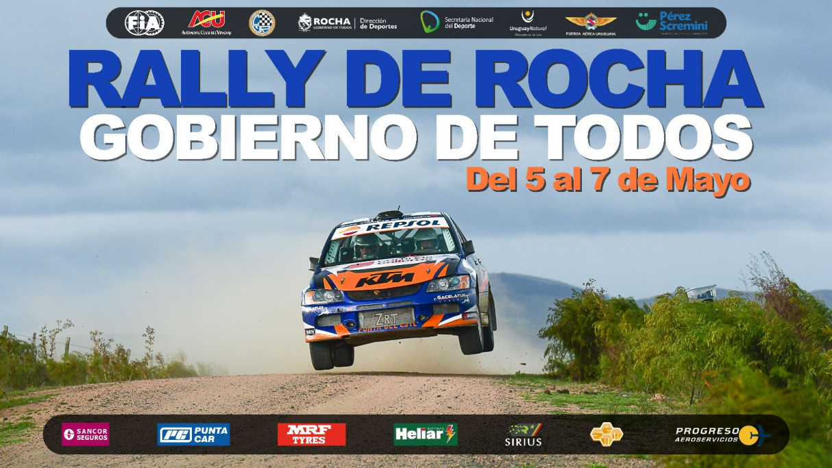 2da Fecha Nacional de Rally se disputa con epicentro en la ciudad de Rocha