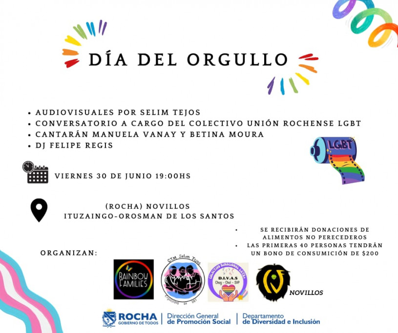 Celebra el Día de Orgullo en Rocha