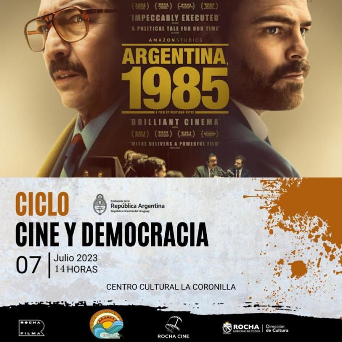 Cine en el Centro Cultural de La Coronilla con entrada libre: Argentina 1985