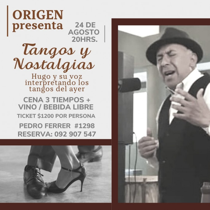 Tangos y Nostalgias: una noche de recuerdos en Castillos