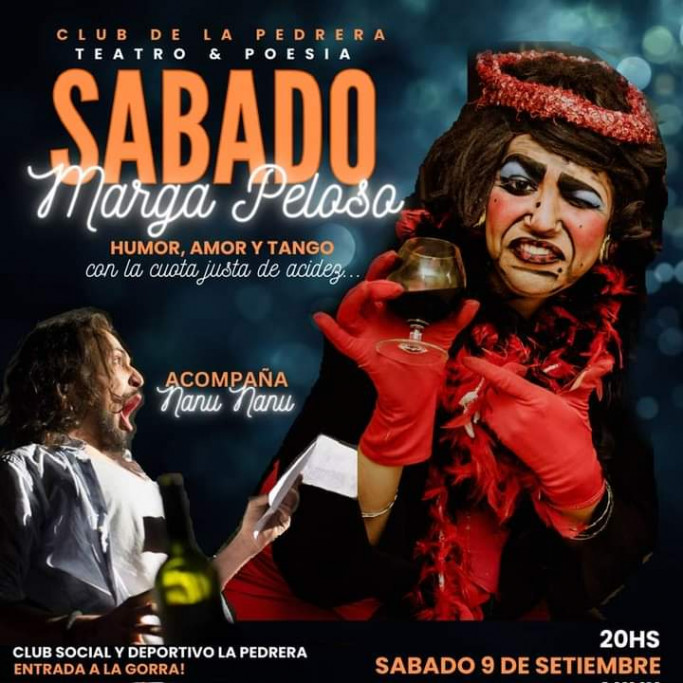 Marga Peloso presenta en La Pedrera: humor, amor y tango, con la cuota justa de acidez