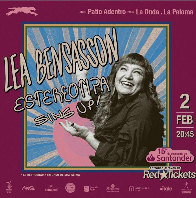 Ciclo de Patio Adentro en Bar La Onda, La Paloma: Lea Bensasson