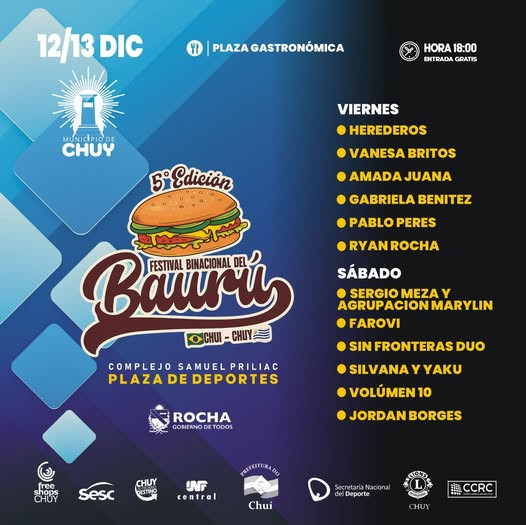 5ª Edición del Festival del Baurú en Chuy