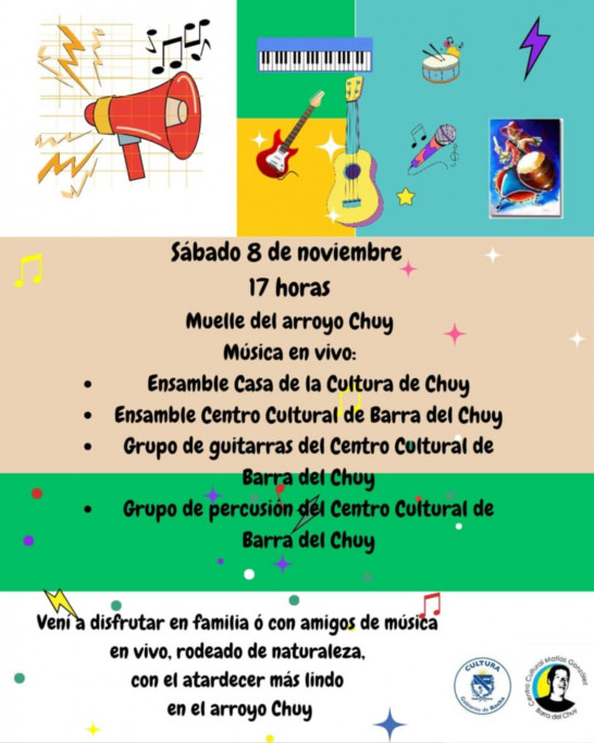 Encuentro Musical en el Muelle del Arroyo Chuy