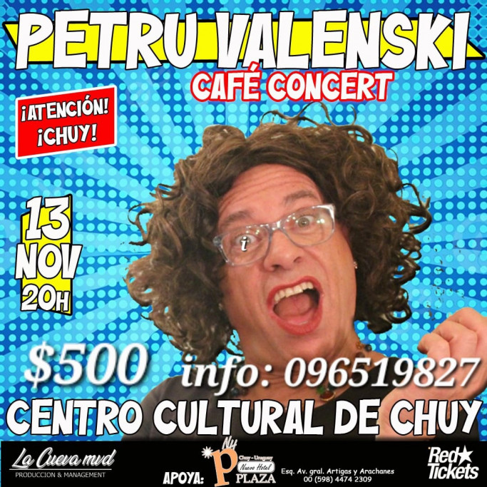Petru Valensky en Café Concert – Chuy