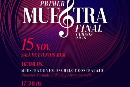 Muestra Final Cursos - Conservatorio Departamental en Rocha