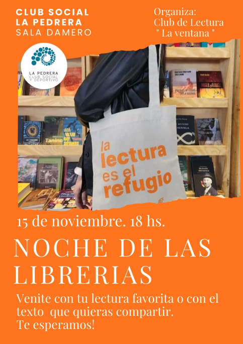 Noche de las Librerías en La Pedrera
