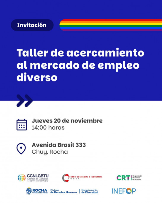 Taller de acercamiento al mercado laboral en ciudad de Chuy