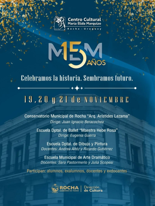 15° aniversario del Centro Cultural M.E.M en Rocha