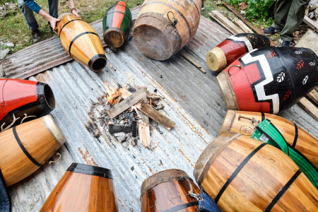 Santa Fiesta Candombera en La Pedrera